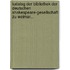 Katalog Der Bibliothek Der Deutschen Shakespeare-gesellschaft Zu Weimar...