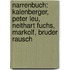 Narrenbuch: Kalenberger, Peter Leu, Neithart Fuchs, Markolf, Bruder Rausch