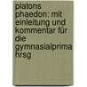 Platons Phaedon: Mit Einleitung und Kommentar für die Gymnasialprima hrsg door Plato Plato