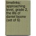 Timelinks: Approaching Level, Grade 2, the Life of Daniel Boone (Set of 6)