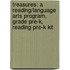 Treasures: A Reading/Language Arts Program, Grade Pre-K, Reading Pre-K Kit