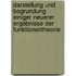 Darstellung und Begrundung Einiger Neuerer Ergebnisse der Funktionentheorie