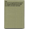 Die Anrechnungsbestimmungen Im Abgeordnetenrecht Des Bundes Und Der Laender by Philipp Austermann
