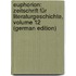 Euphorion: Zeitschrift Für Literaturgeschichte, Volume 12 (German Edition)