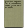 Grand Trios for Piano, Bk 5: 4 Intermediate Pieces for One Piano, Six Hands by Alfred Publishing