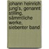 Johann Heinrich Jung's, Genannt Stilling, Sämmtliche Werke, Siebenter Band