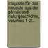 Magazin Für Das Neueste Aus Der Physik Und Naturgeschichte, Volumes 1-2...