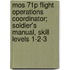Mos 71p Flight Operations Coordinator; Soldier's Manual, Skill Levels 1-2-3