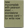 New Mycomplab With Pearson Etext -- Standalone Access Card -- For Write Now by Daniel Anderson