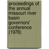 Proceedings of the Annual Missouri River Basin Governors' Conference (1978) by Missouri River Basin Governors' Water
