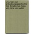 Urkunden zur Entstehungsgeschichte des Donatismus. Hrsg. von Hans von Soden