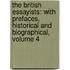 the British Essayists: with Prefaces, Historical and Biographical, Volume 4
