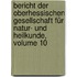 Bericht Der Oberhessischen Gesellschaft Für Natur- Und Heilkunde, Volume 10