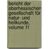 Bericht Der Oberhessischen Gesellschaft Für Natur- Und Heilkunde, Volume 11