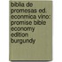 Biblia de Promesas Ed. Econmica Vino: Promise Bible Economy Edition Burgundy