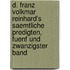 D. Franz Volkmar Reinhard's saemtliche Predigten, fuenf und zwanzigster Band