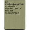 De meckelnbörgschen Montecchi un Capuletti oder De Reis' nah Konstantinopel door Fritz Reuter