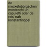 De meckelnbörgschen Montecchi un Capuletti oder De Reis' nah Konstantinopel door Fritz Reuter