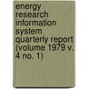 Energy Research Information System Quarterly Report (Volume 1979 V. 4 No. 1) by Surface Environment Program