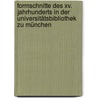 Formschnitte des xv. Jahrhunderts in der Universitätsbibliothek zu München door München Universitätsbibliothek