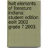 Holt Elements Of Literature Indiana: Student Edition Eolit 2003 Grade 7 2003