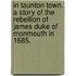 In Taunton Town. A story of the rebellion of James Duke of Monmouth in 1685.