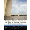 Indigent Defense Services in the State of Nevada: Findings & Recommendations door Robert L. Spangenberg