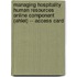 Managing Hospitality Human Resources Online Component (Ahlei) -- Access Card