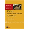Methods and Applications of Statistics in the Social and Behavioral Sciences by Nagraj Balakrishnan