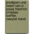 Predigten und Reden von D. Josias Friedrich Christian Loeffler, zweyter Band