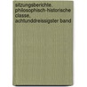 Sitzungsberichte. Philosophisch-historische Classe, Achtunddreissigster Band door Österreichische Akademie Der Wissenschaften