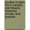Studies Of Plant Life In Canada; Wild Flowers, Flowering Shrubs, And Grasses door Catherine Parr Strickland Traill