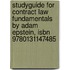 Studyguide For Contract Law Fundamentals By Adam Epstein, Isbn 9780131147485