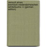 Versuch Eines Bremisch-Niedersächsischen Wörterbuchs: L-R (German Edition) door Tiling Eberhard