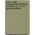 Werke: Abth. Naturwissenschaftliche Schriften (13 V. in 14) (German Edition)