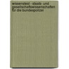 Wissenstest - Staats- und Gesellschaftswissenschaften für die Bundespolizei by Martin H.W. Möllers
