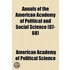 Annals Of The American Academy Of Political And Social Science (Volume 67-68)