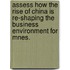 Assess How The Rise Of China Is Re-shaping The Business Environment For Mnes.