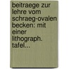 Beitraege Zur Lehre Vom Schraeg-ovalen Becken: Mit Einer Lithograph. Tafel... by Alb Hayn