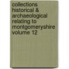 Collections Historical & Archaeological Relating to Montgomeryshire Volume 12 by Powys-Land Club