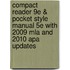 Compact Reader 9E & Pocket Style Manual 5E With 2009 Mla And 2010 Apa Updates