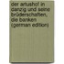 Der Artushof in Danzig und seine Brüderschaften, die Banken (German Edition)