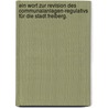Ein Wort zur Revision des Communalanlagen-Regulativs für die Stadt Freiberg. by Franz Muller
