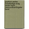 Goethe's Werke: Vollständige Ausg. Letzter Hand ... Zwenundfuenfzigster Band by Karl Theodor Musculus