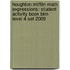 Houghton Mifflin Math Expressions: Student Activity Book Blm Level 4 Set 2009