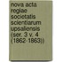 Nova Acta Regiae Societatis Scientiarum Upsaliensis (Ser. 3 V. 4 (1862-1863))
