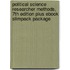 Political Science Researcher Methods, 7th Edition Plus eBook Slimpack Package