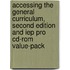 Accessing The General Curriculum, Second Edition And Iep Pro Cd-rom Value-pack