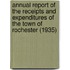 Annual Report of the Receipts and Expenditures of the Town of Rochester (1935)
