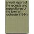 Annual Report of the Receipts and Expenditures of the Town of Rochester (1944)